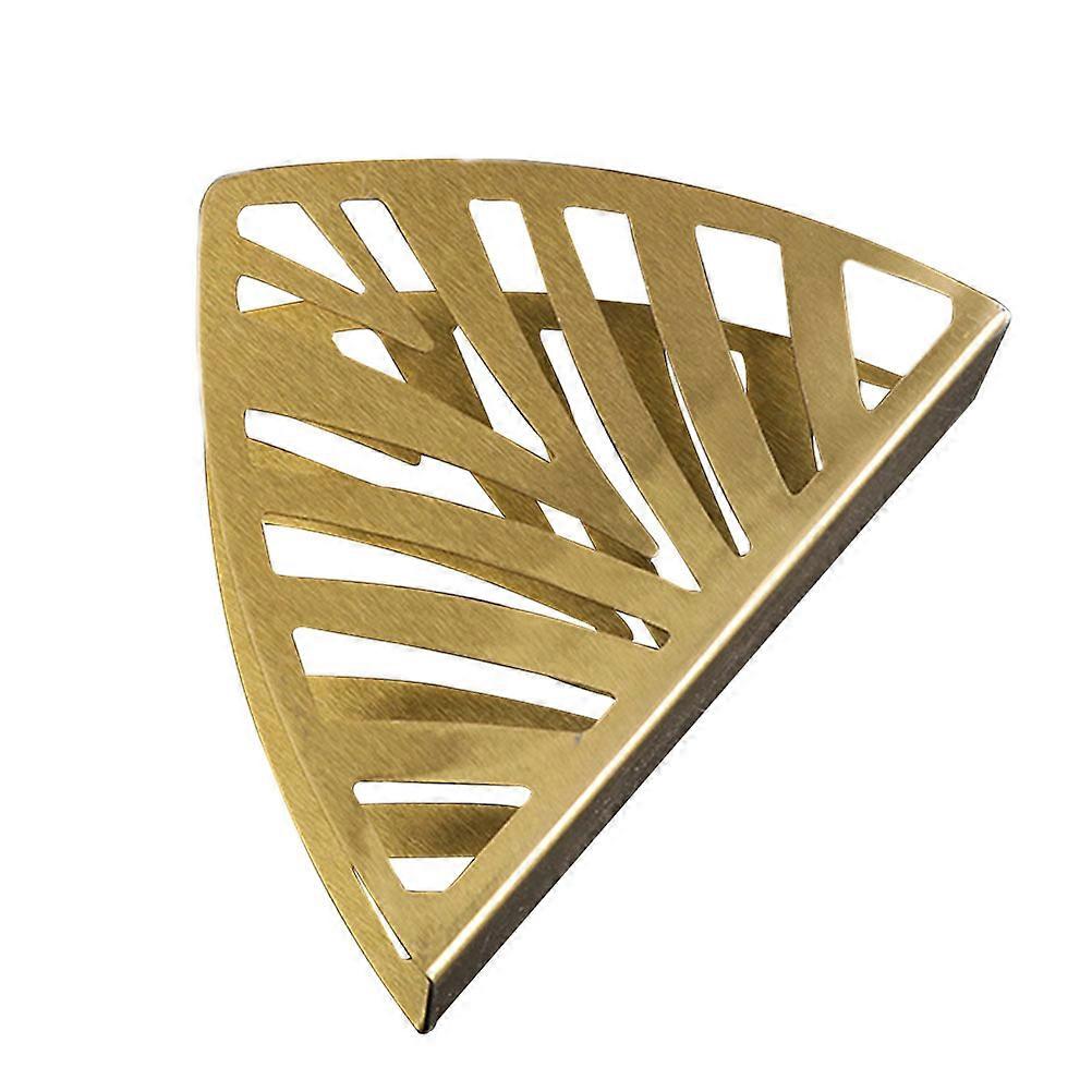 Golden Upright Napkin Stand Freestanding Napkin Holder for Tissue Storage 2Pcs