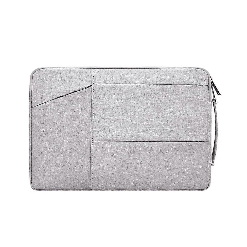 13.3 Inches Laptop Pouch for Storage 2Pcs Portable Notebook Handbag Grey