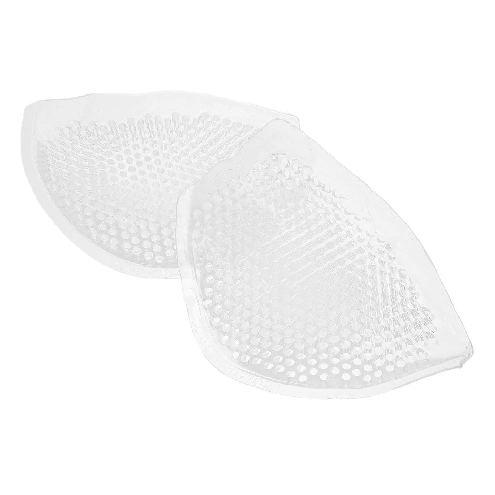 Silicone Semi Adhesive Bra Inserts for Reusable 4Pairs