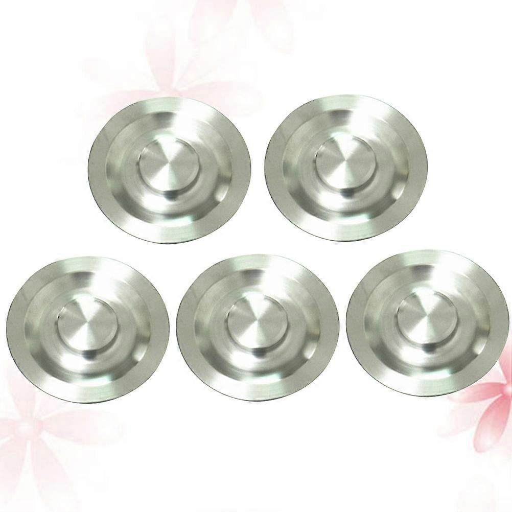 Sewer Filter Cover With Strong Sealing Function For Bathroom And Kitchen Use In Silver Color 10 Pcs