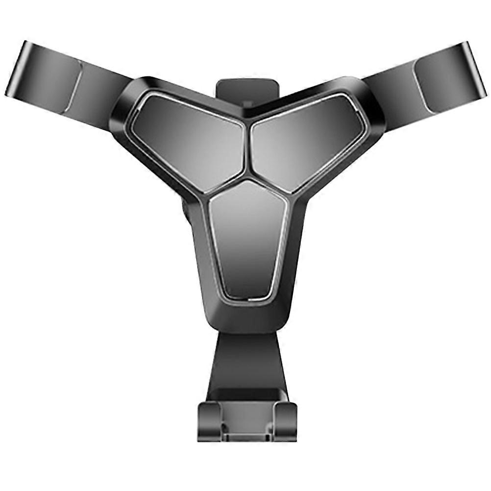 5Pcs Air Vent Phone Bracket Accessory Gravity Induced Perfect For Car Use 360-Degree Adjustable Angle Grey Color