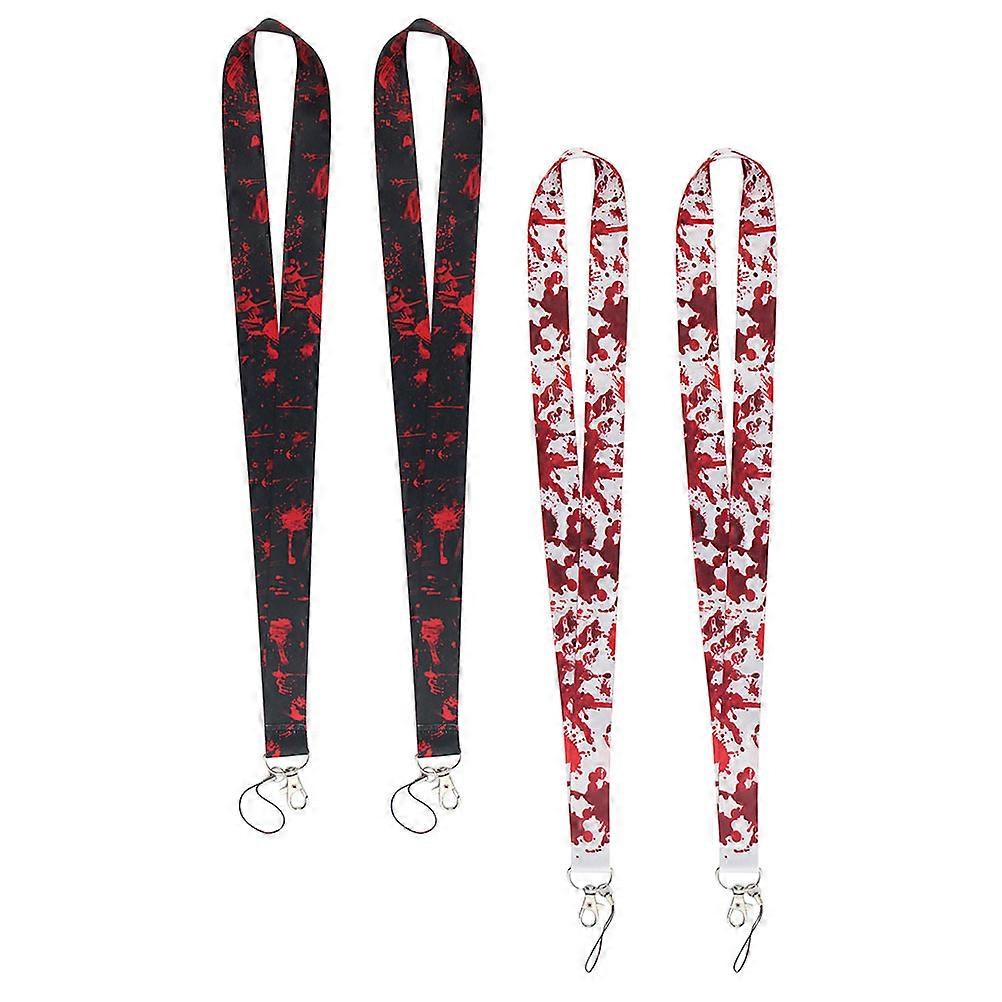Anti-Lost Phone Neck Straps For Outdoor Use Made Of Durable Polyester In Assorted Color For Carrying Mobile Phones 4Pcs