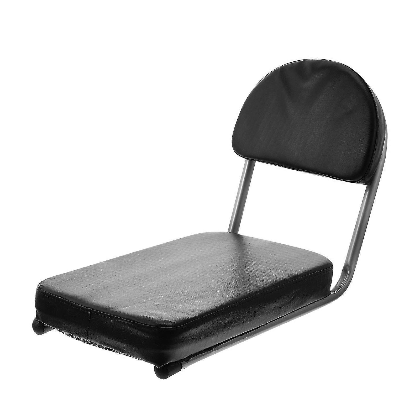 Bike Rear Seat Backrest for Quick Drying Support 2Pcs Black