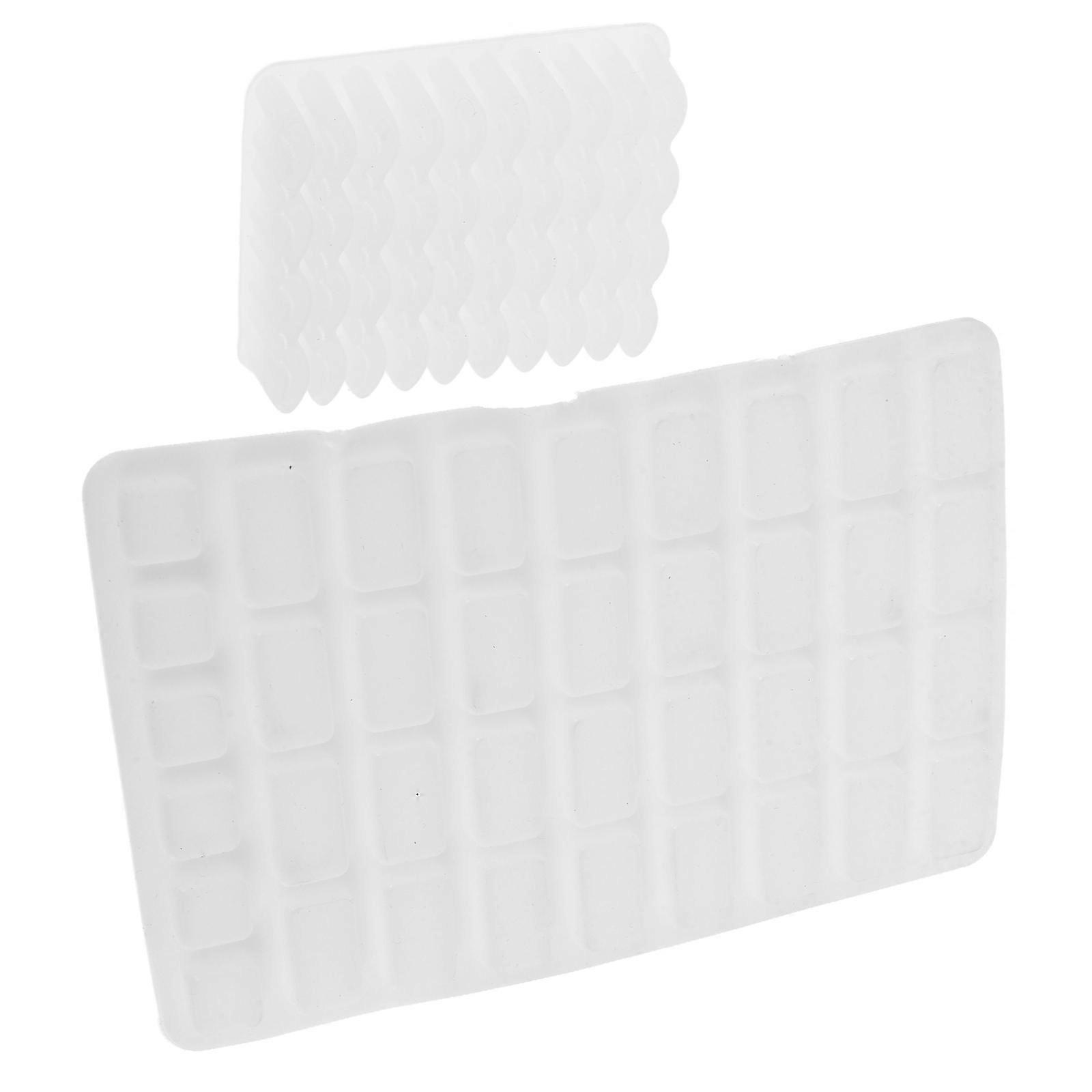 Silicone Miniature Bricks Mold for DIY with 4Pcs Brick Building Tools