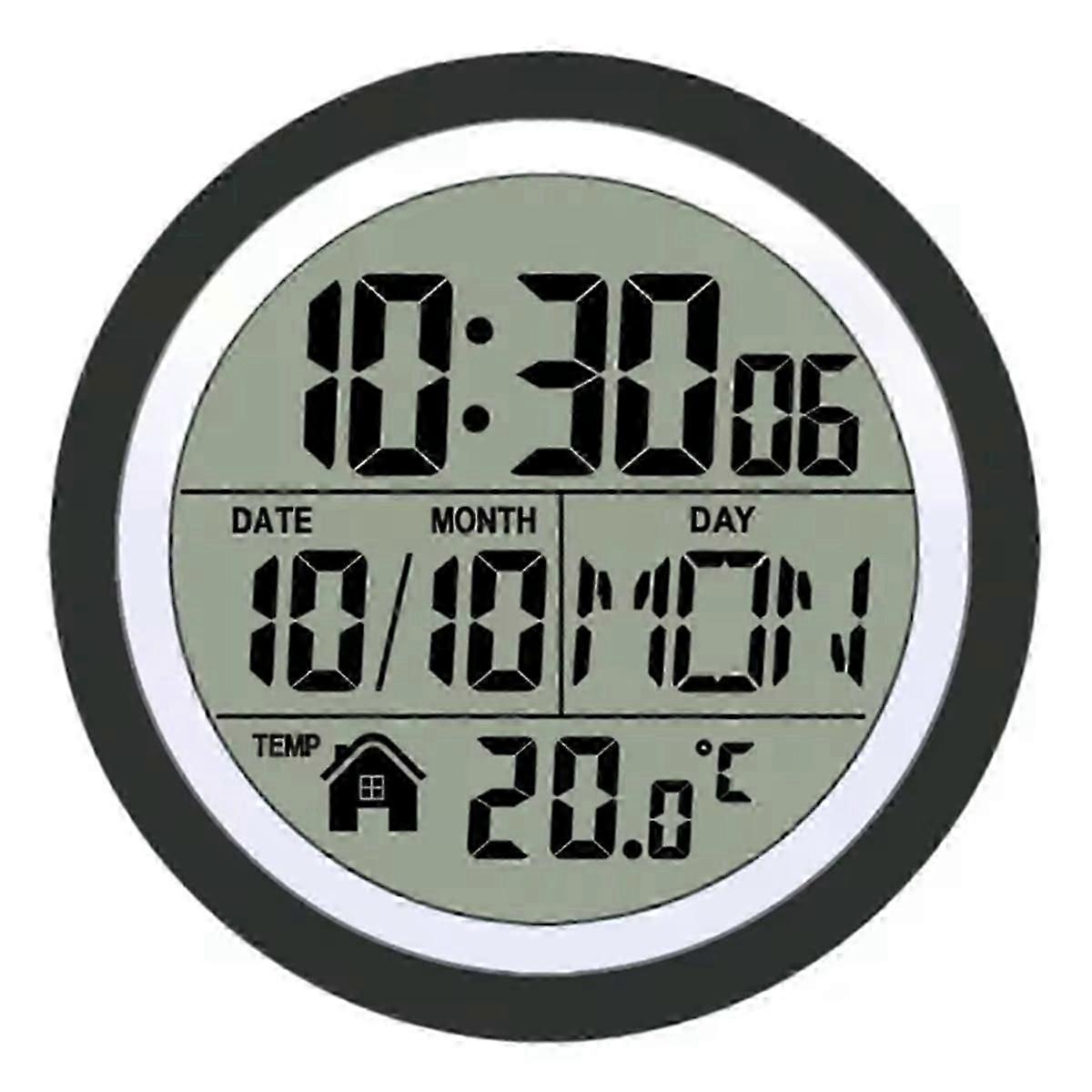 Digital Shower Clock Digital Bathroom Waterproof Wall Clock