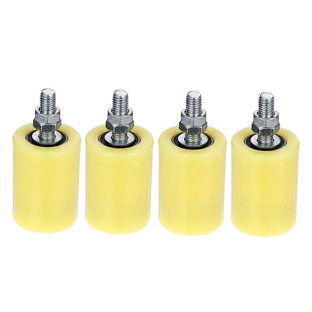 4pcs Roller Ball Bearing For Wheel Guide Quick Installation And Versatile Usage Robust And Enduring