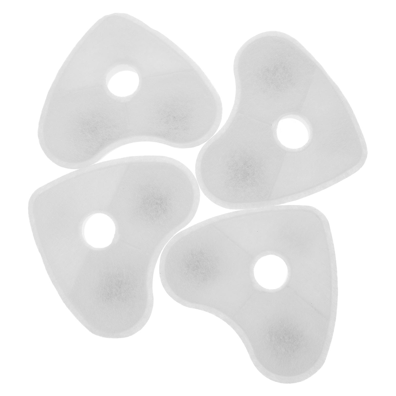 Impurity Filtering Heart Shaped Cat Water Fountain Filters Ideal For Pet Owners 16 Pcs Made Of Coconut Shell And Activated Carbon