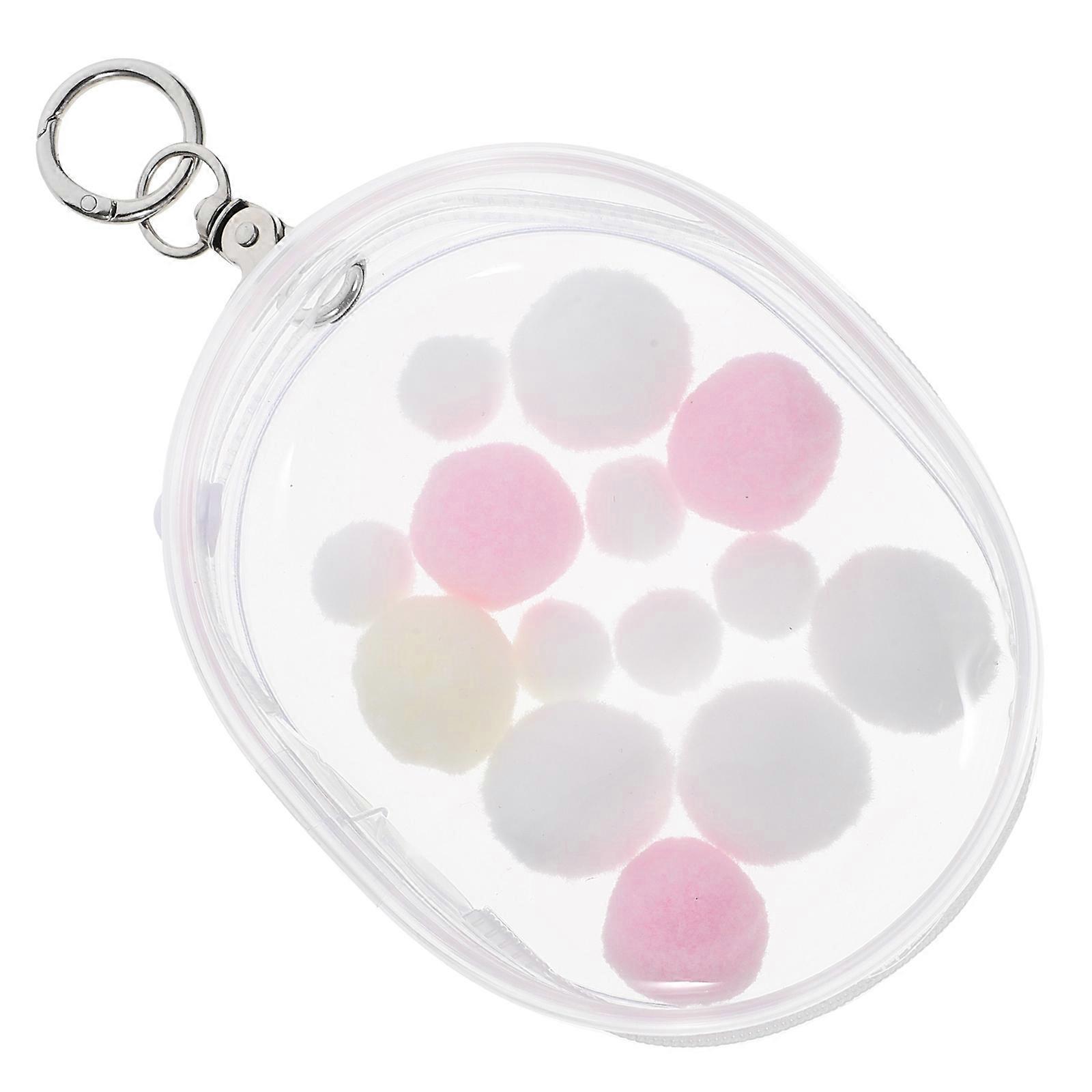 Outdoor Small Doll Storage Bag For Parents Rectangular PVC Clear Display 2Set