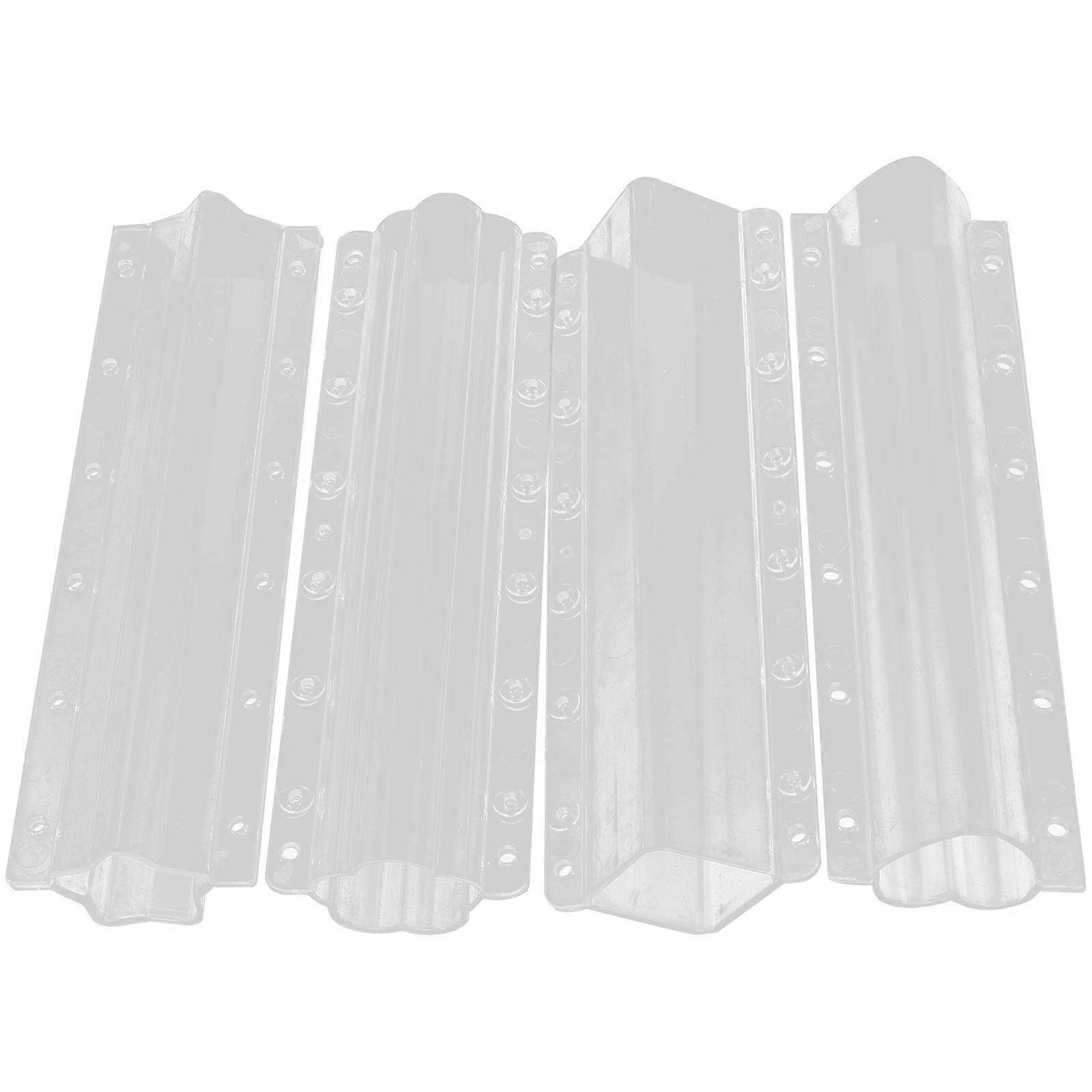 Multi-Function Fruit Mold Acrylic Transparent for Party Decoration with Growth Observation Feature 4Pcs