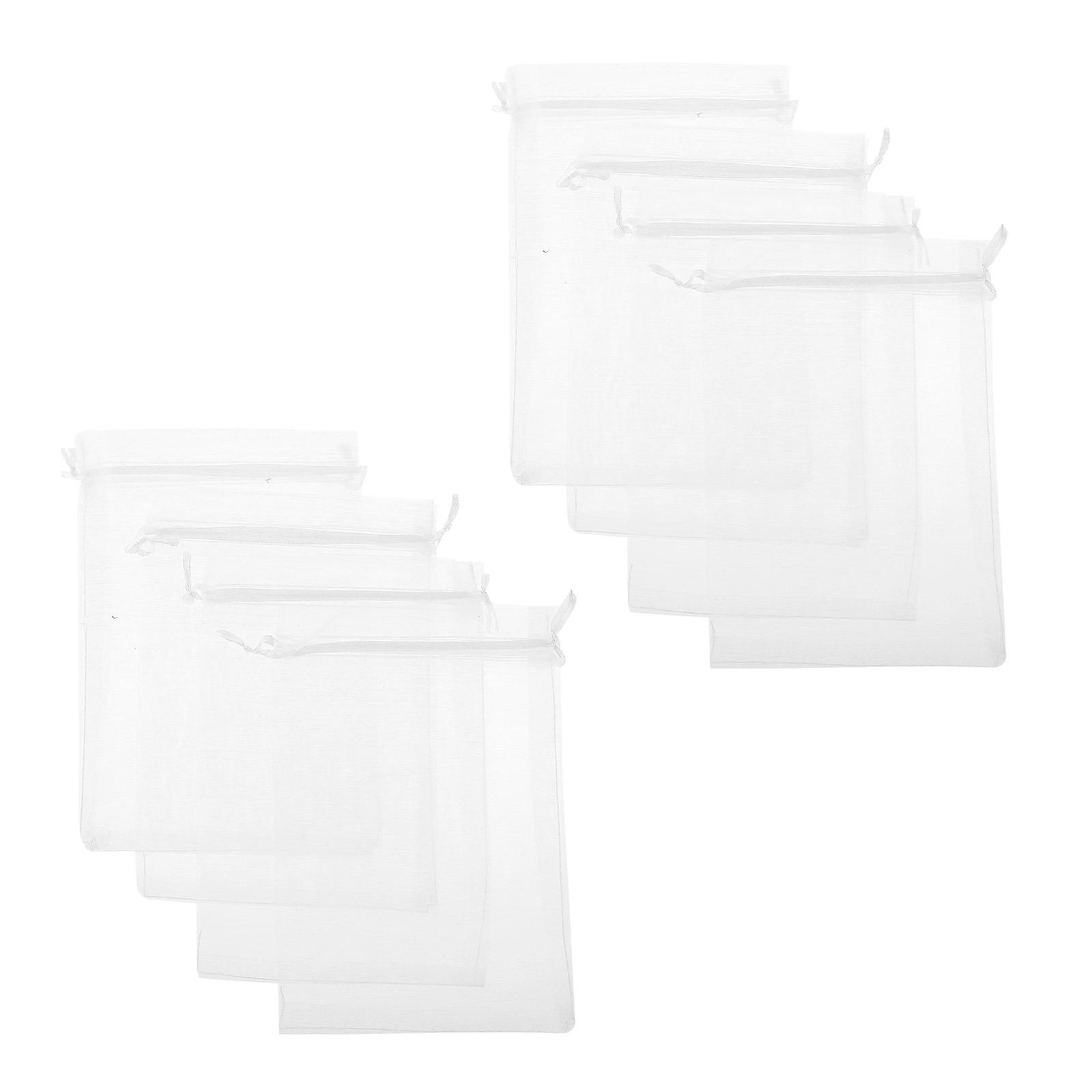 Organza Candy Drawstring Bags for Storage 100Pcs