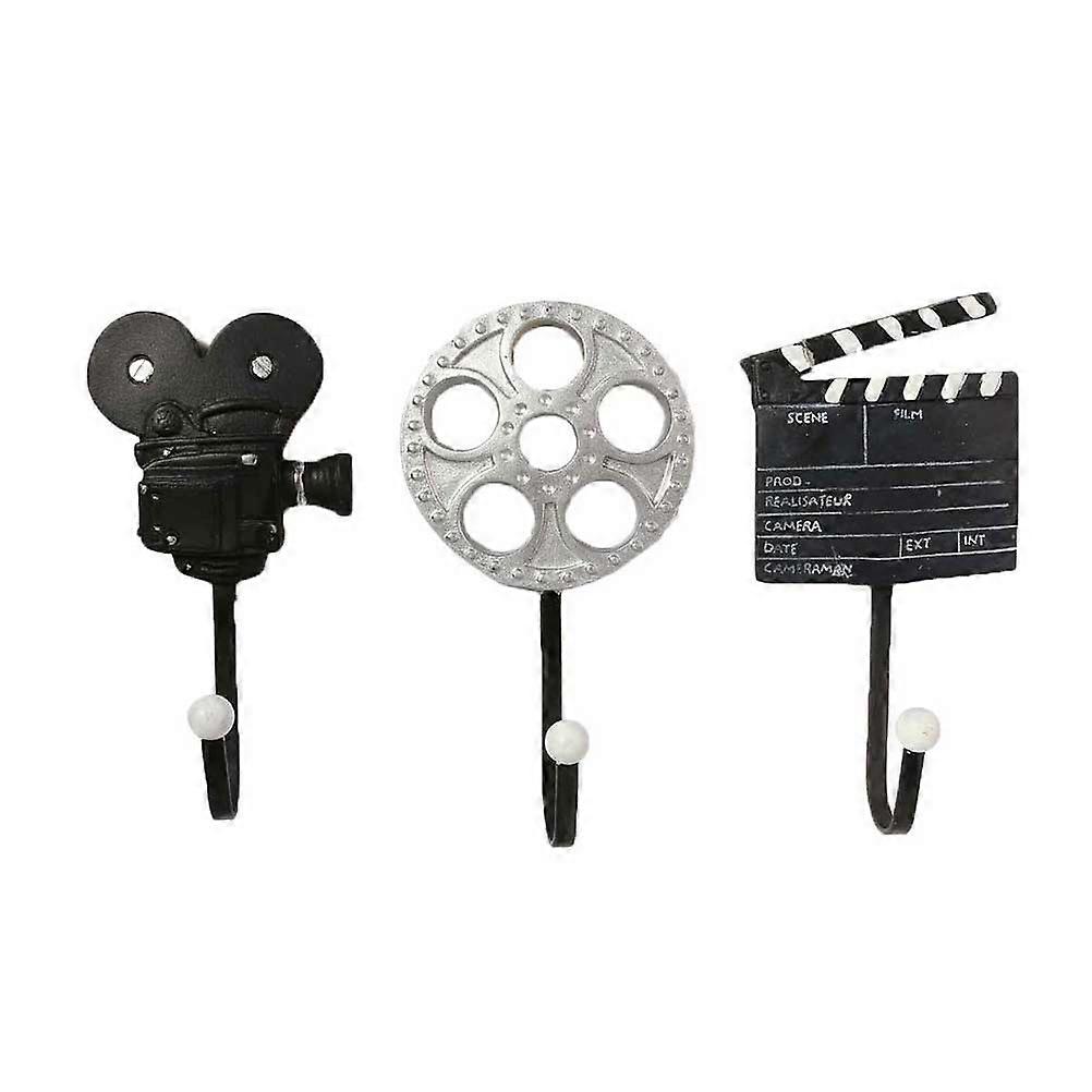 Wall Hooks Resin Coat Hanger for Storage 6Pcs Classical Wall Hooks