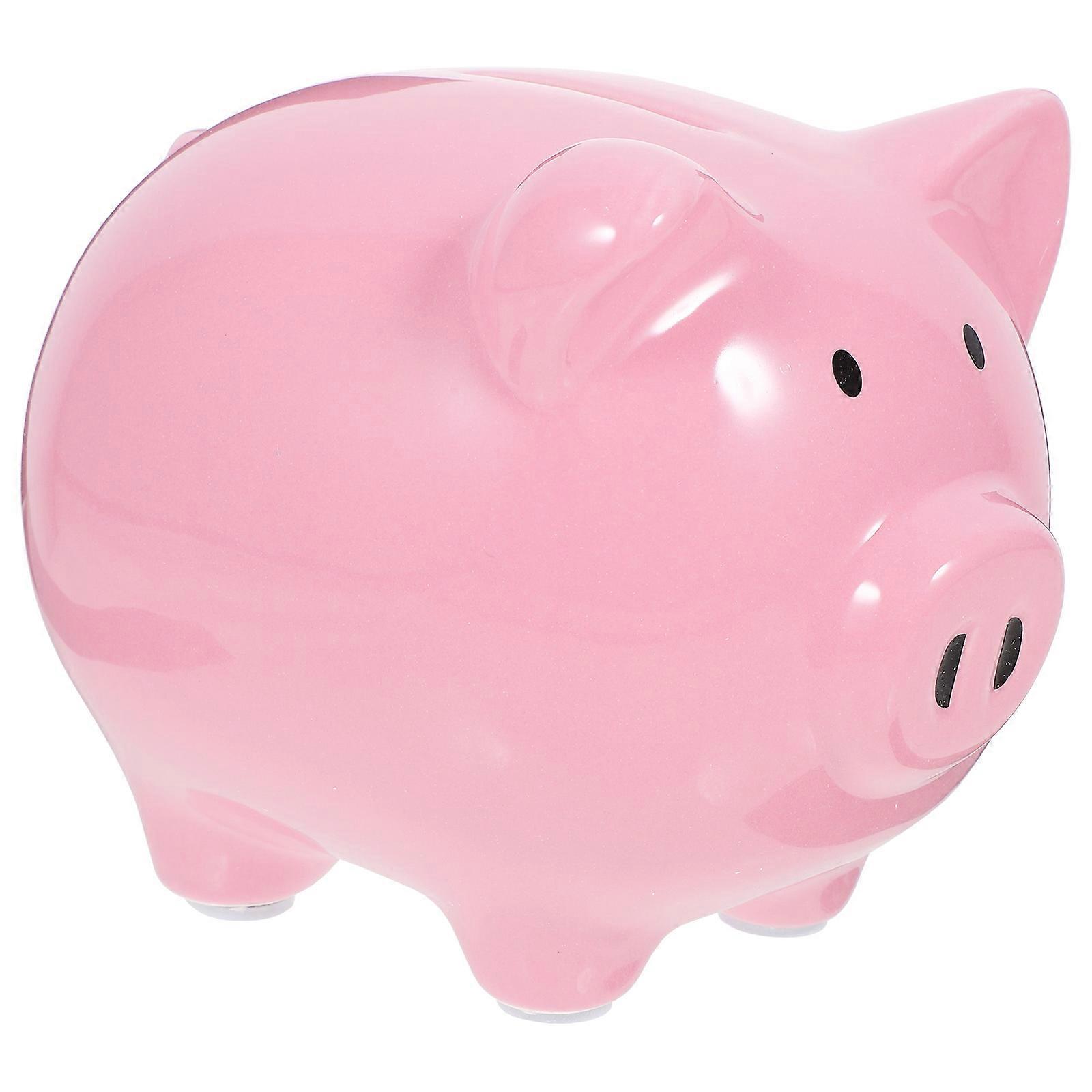 Piggy Money Pot Piggy Saving Box for Saving Use 5Pcs Child Pink Decoration