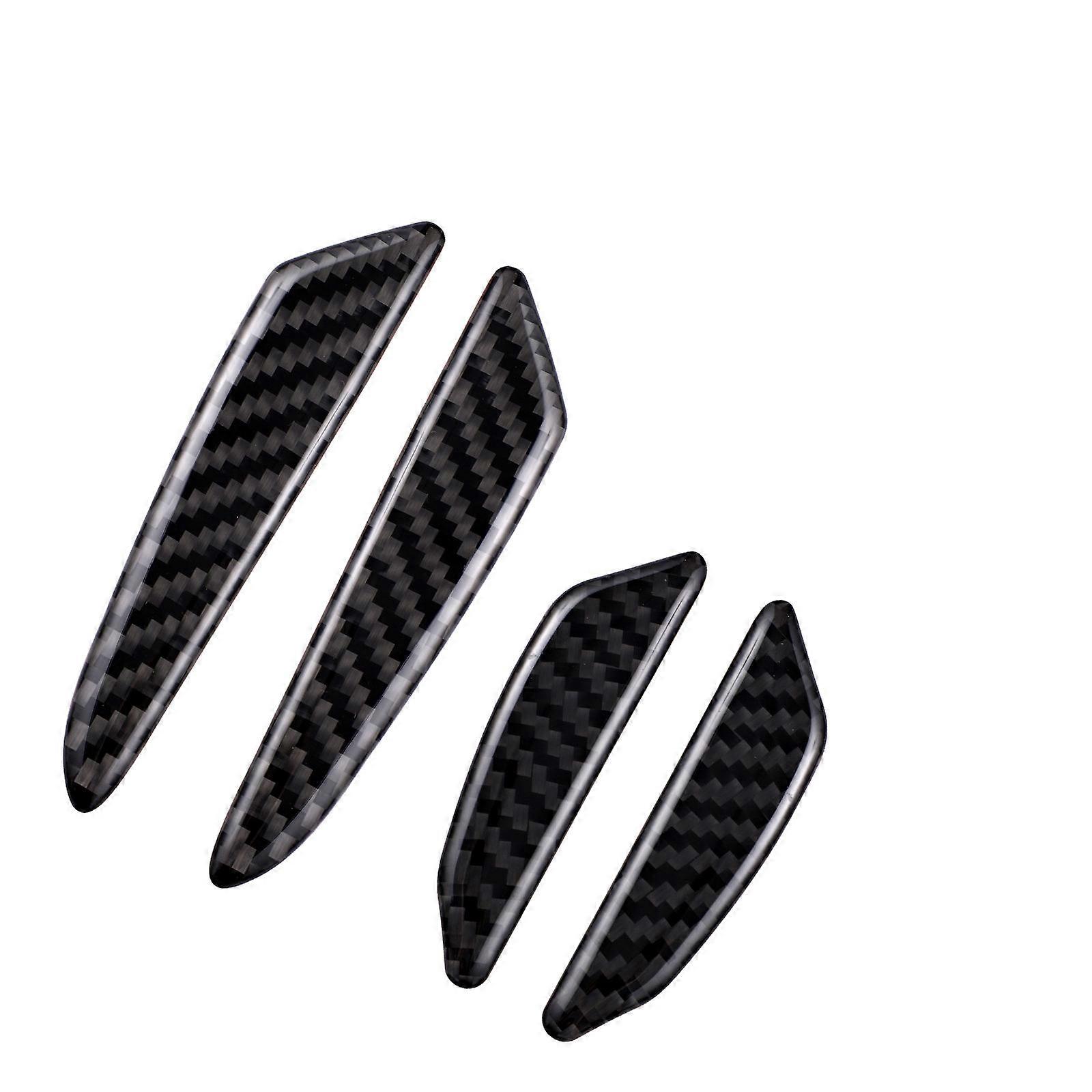 Scratch Resistant Guard Protectors for Car Doors 2Pcs Black Set