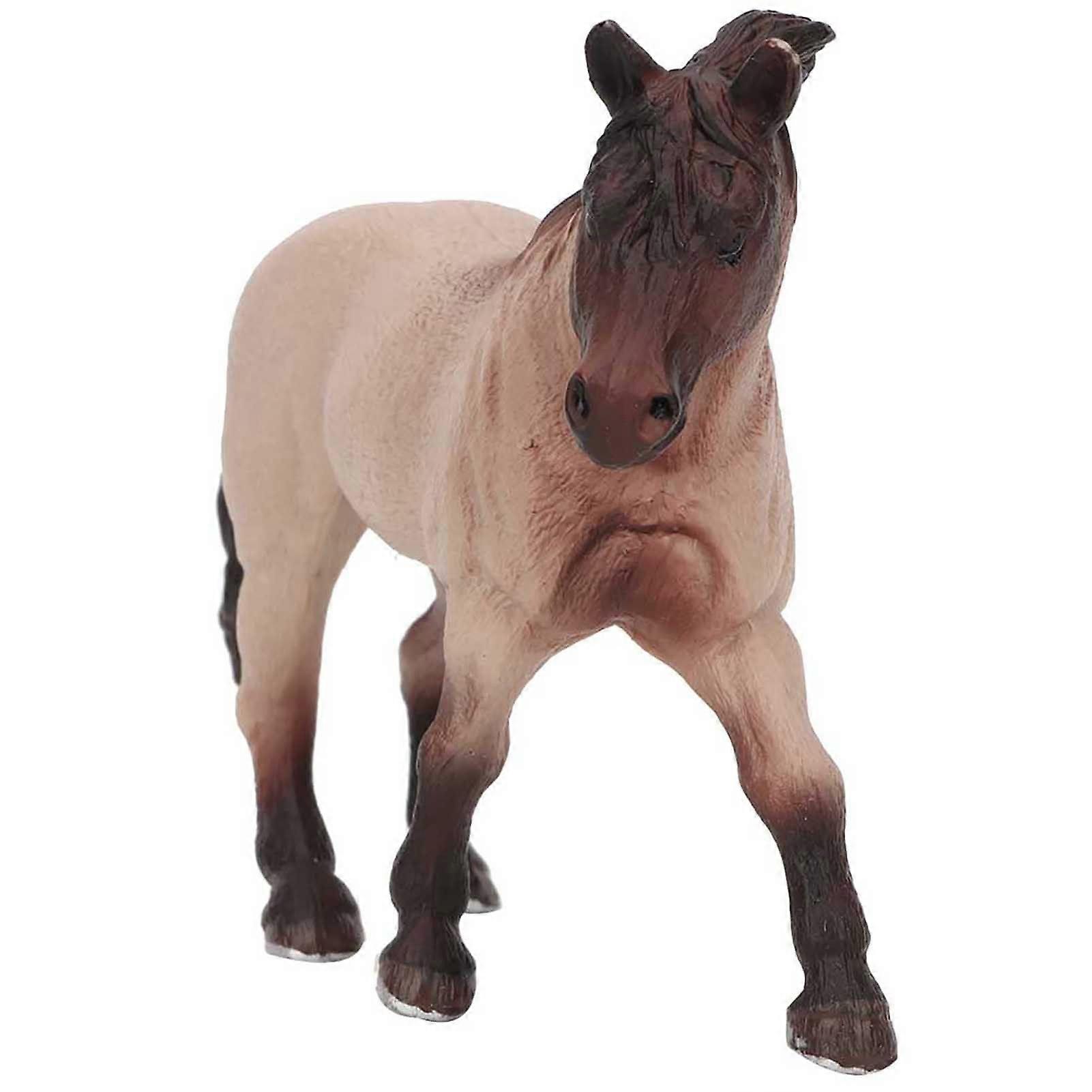 Simulation Solid Horse Figurine Plastic Animal Model Kid Children Educational Toys (#2)