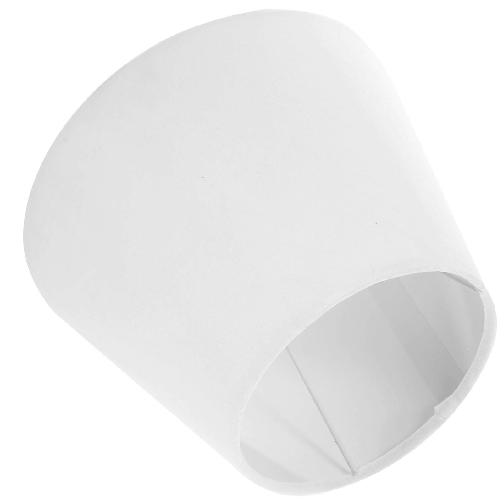 White Cloth Lampshade for Table Lamp Shade 2Pcs E27 Light Covers