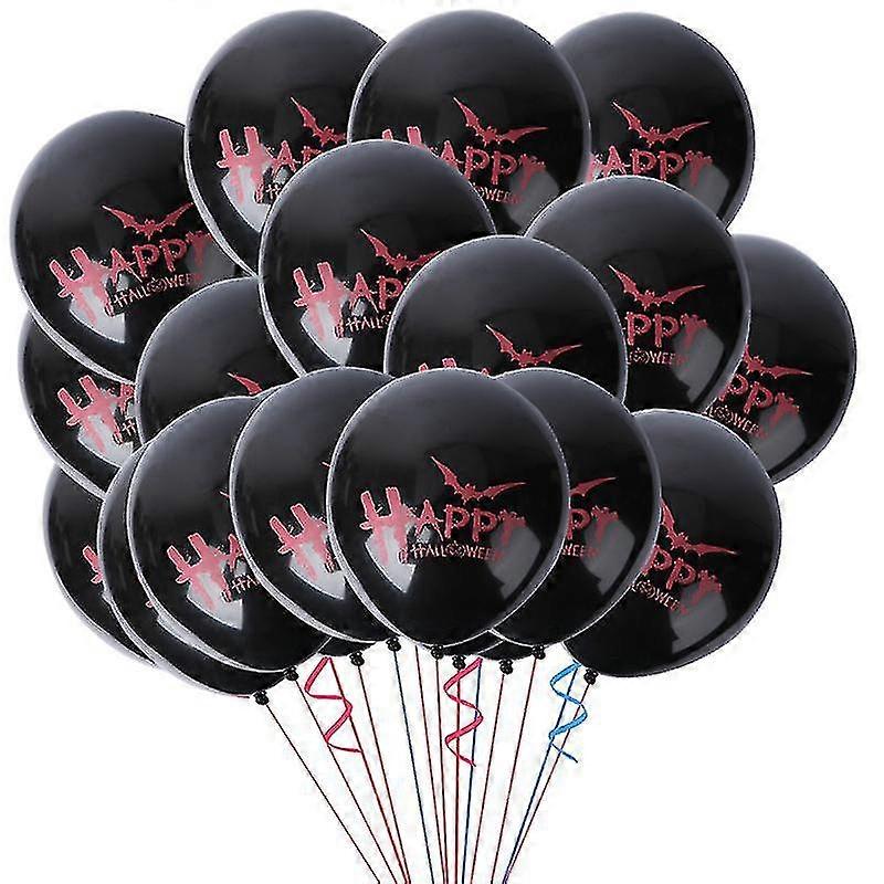 20pcs Happy Halloween Printing Balloon