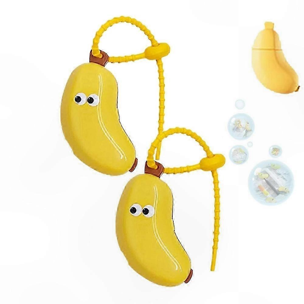 Banana Toothbrush Cover with Toothpaste Dispenser, Portable Protector
