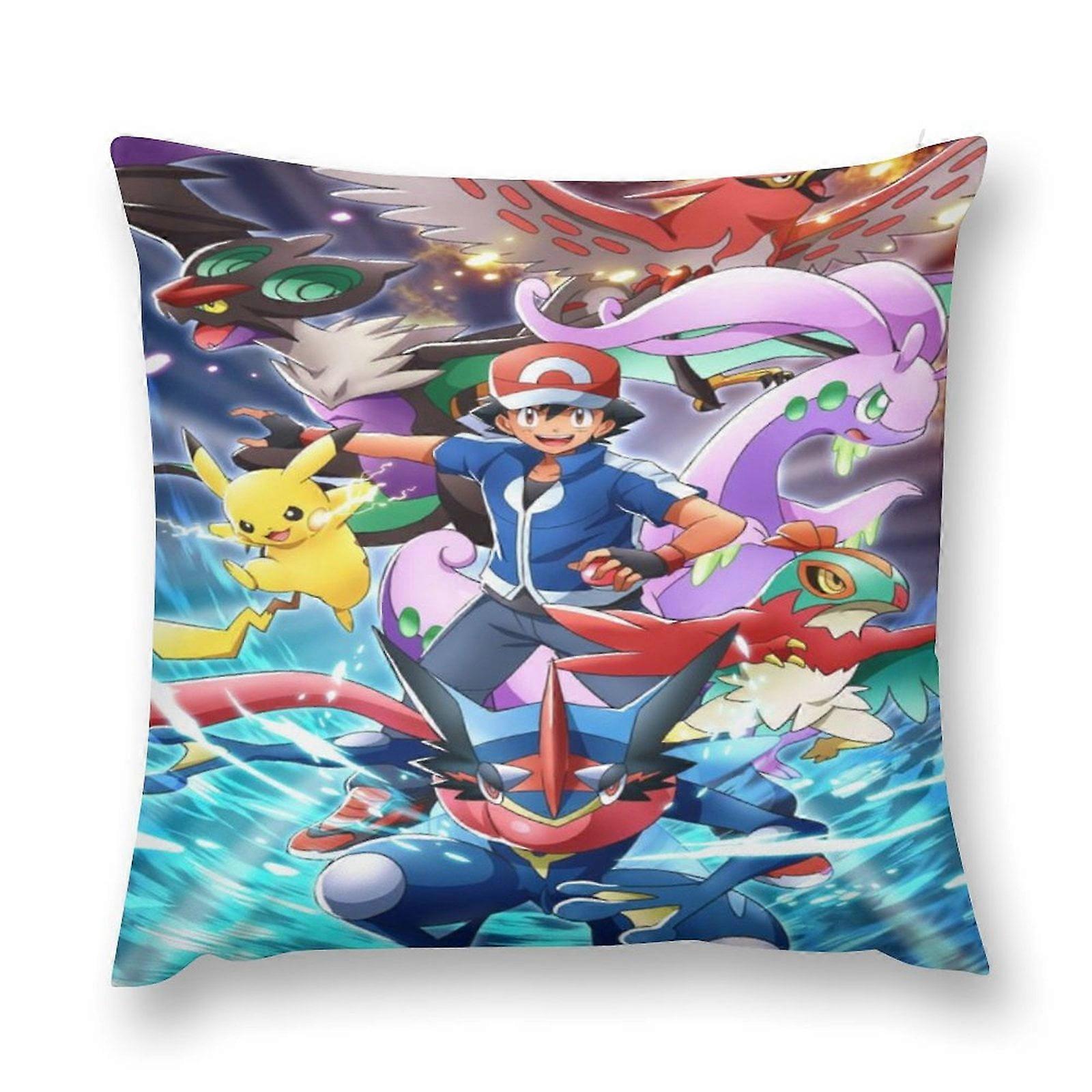 Pokemon Plush Pillow Case Throw Multisize Ultra-comfortable Pillowcase Cushion Anti-fouling Protective Cases