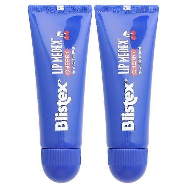 Blistex, Lip MedexÃÂÃÂÃÂÃÂ®, Cherry, 2 Tubes, 0.35 oz (10 g) Each