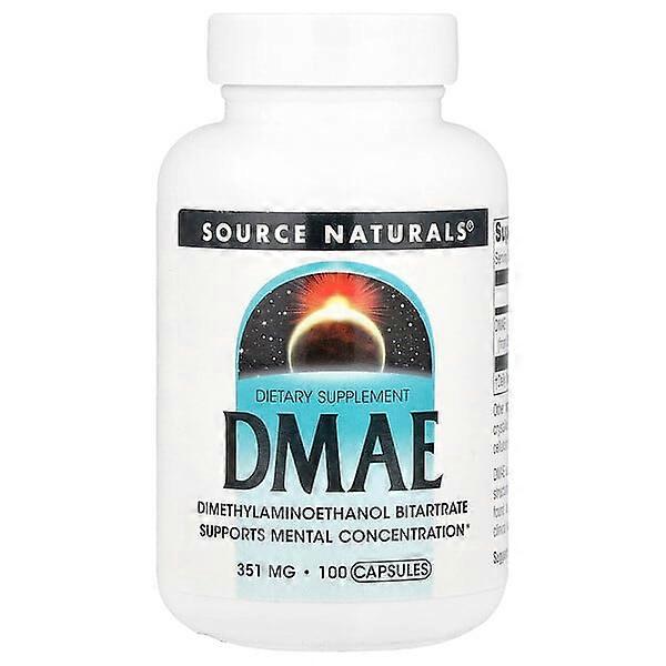 Source Naturals, DMAE , 351 mg, 100 Capsules