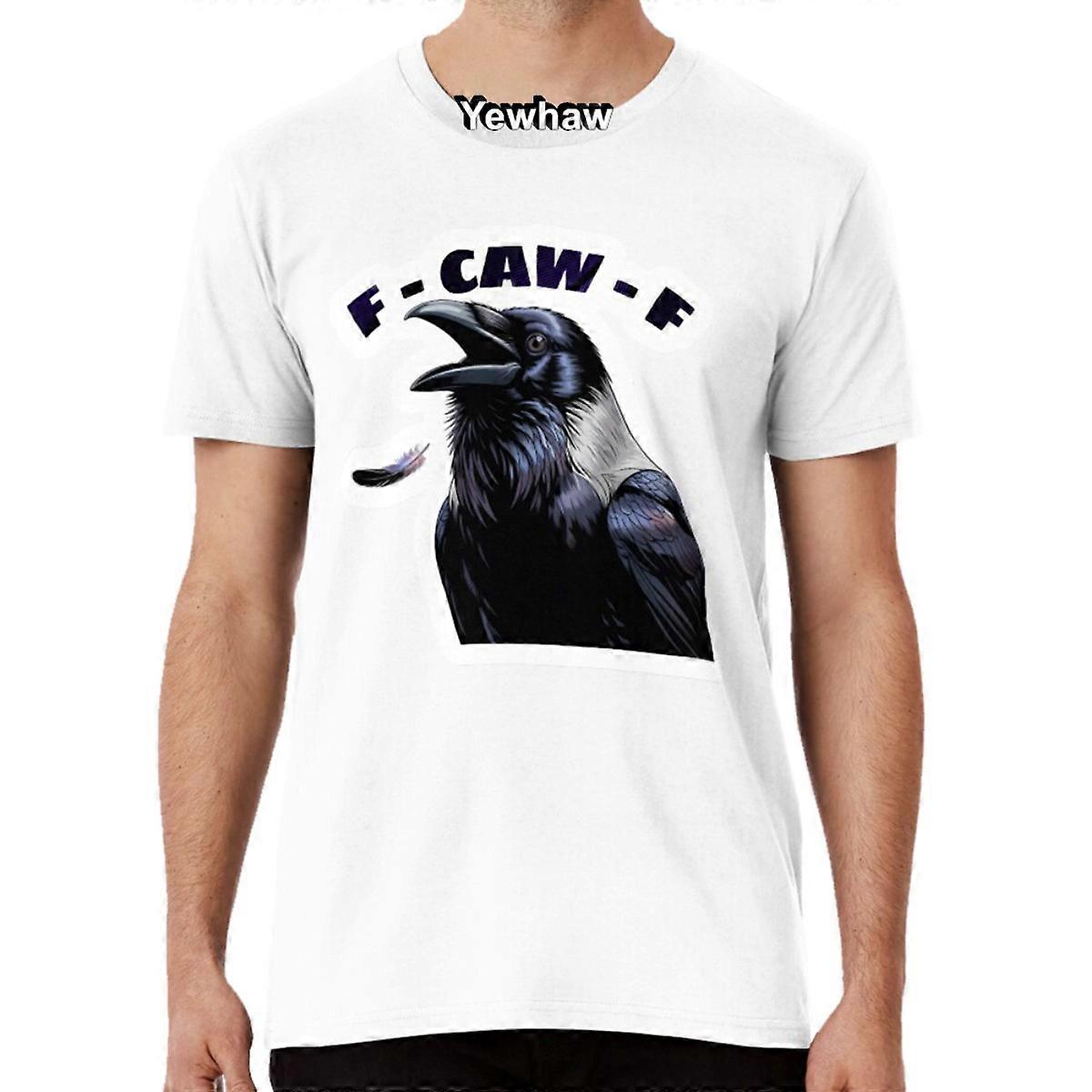 HISHARK F caw F T-shirt Blanc XXXL