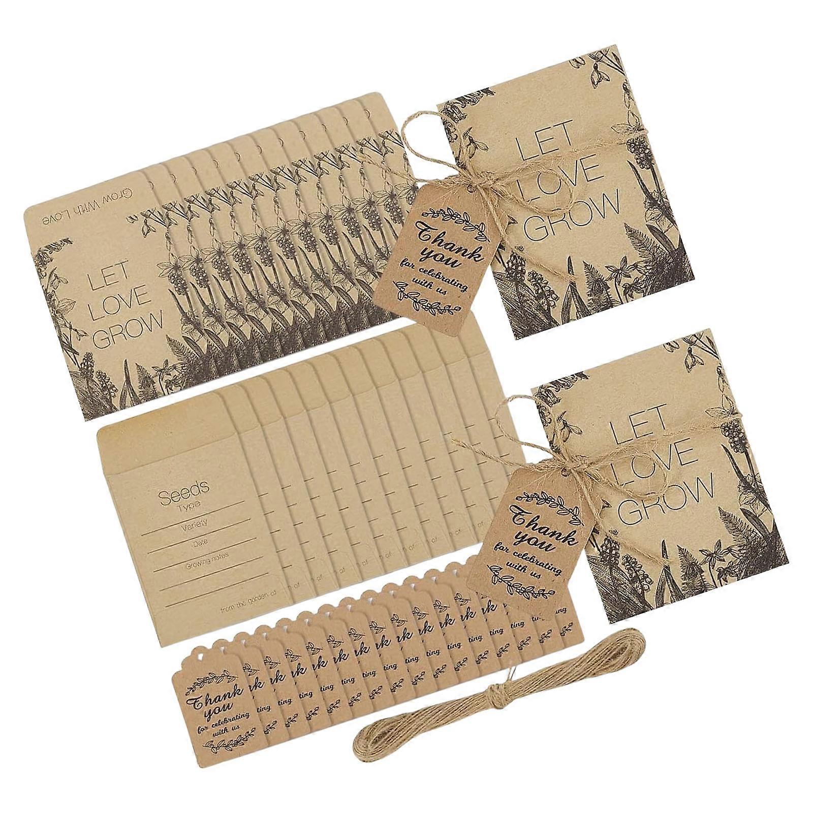 Bulk Auto Stick Envelopes Set Includes 100 Thank You Note With Bucolic Cord For Handmade Gifts Invitation Multicolor