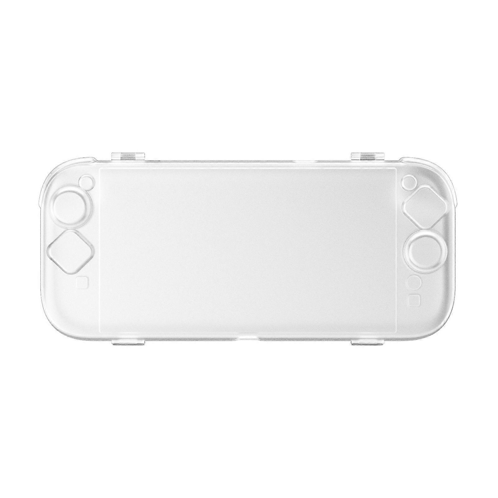 Gaming Console Case With Pressure Resistant Shell Accurately Modeled Housing Protective Box for NS 2  White