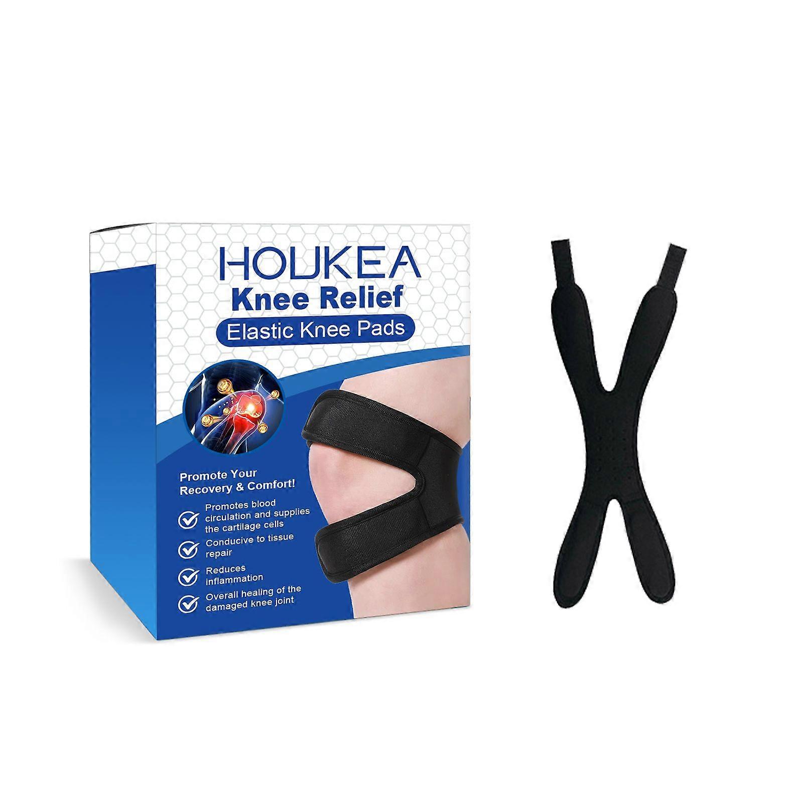 Houkea Knee Pads Are Suitable For Outdoor Sports Such As Running, Rope Skipping, Fitness, And Playing Ball Games. They Are Breathable And Adjustable