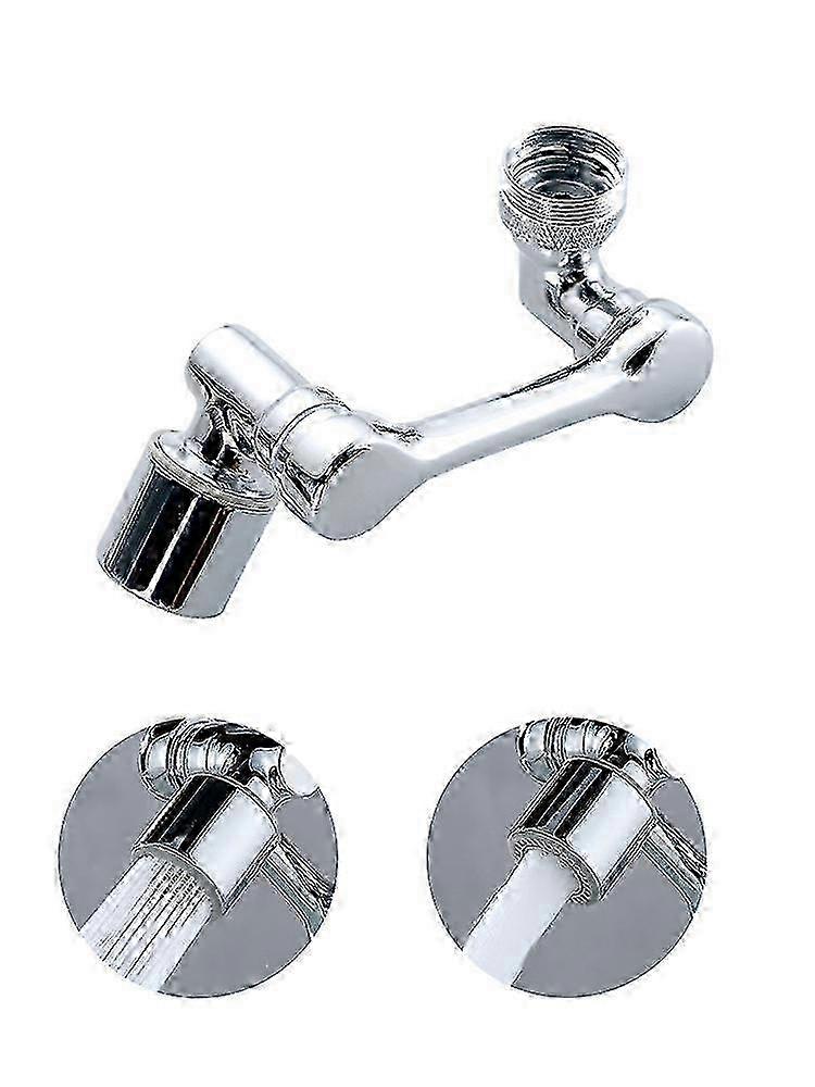 2023 Upgraded Universal Splash Filter Faucet, 1080 Rotating Faucet Sprayer Head Double O-ring Design, Movable Tap Head Water Saving, S