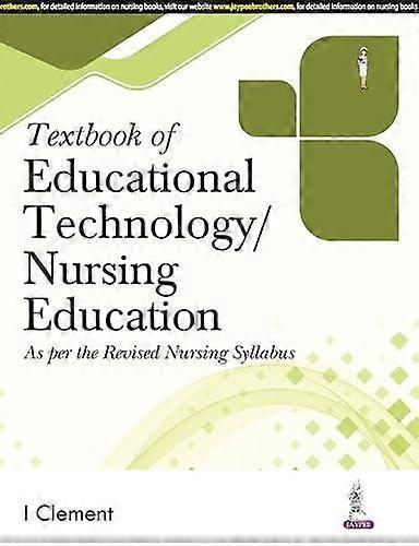 Textbook Of Educational Technologynursing Education by I Clement Paperback