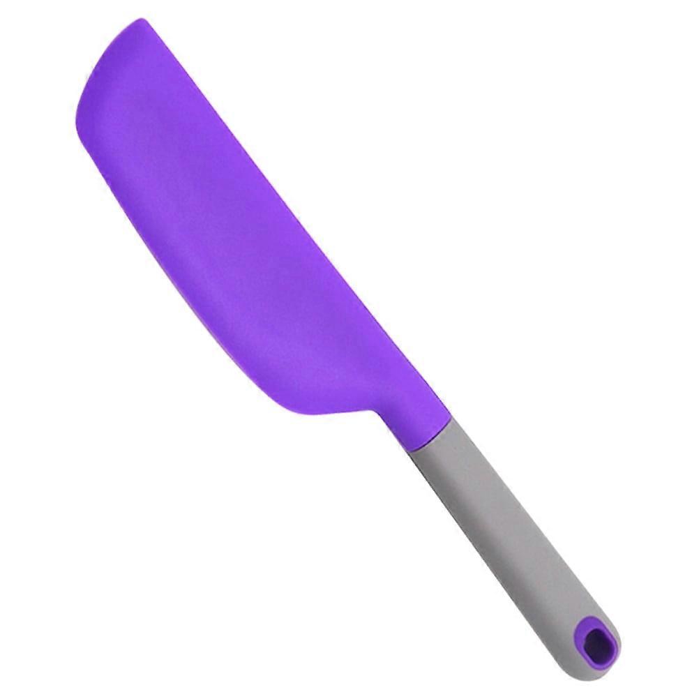 Purple Silicone Spatula Cheese Cakes Rubber Spatulas Scraper