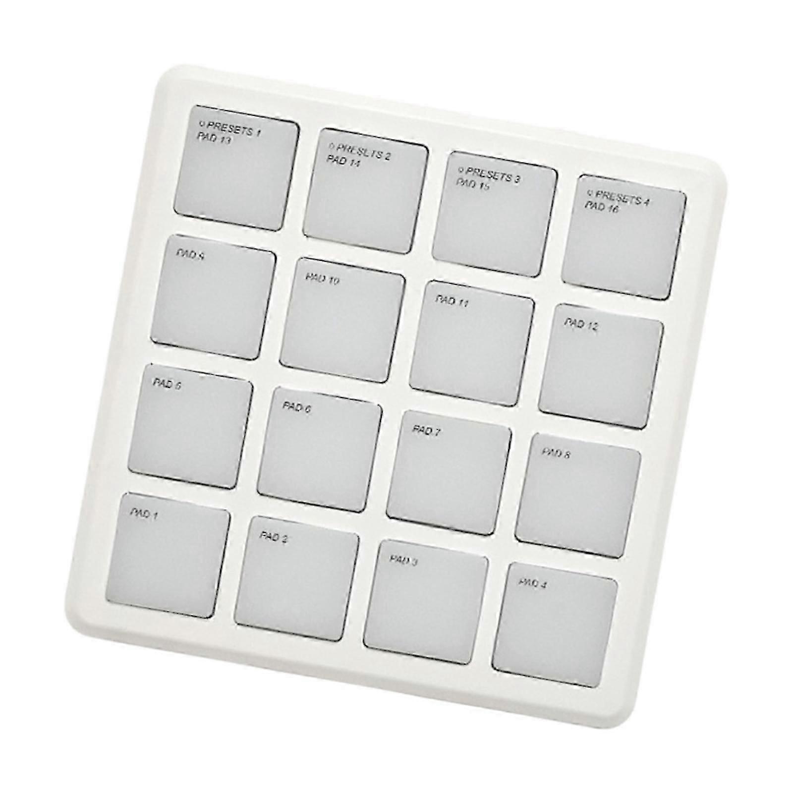 MIDI Controller Pad Sturdy Beat Maker with 16 Drum Pads Compact Professional