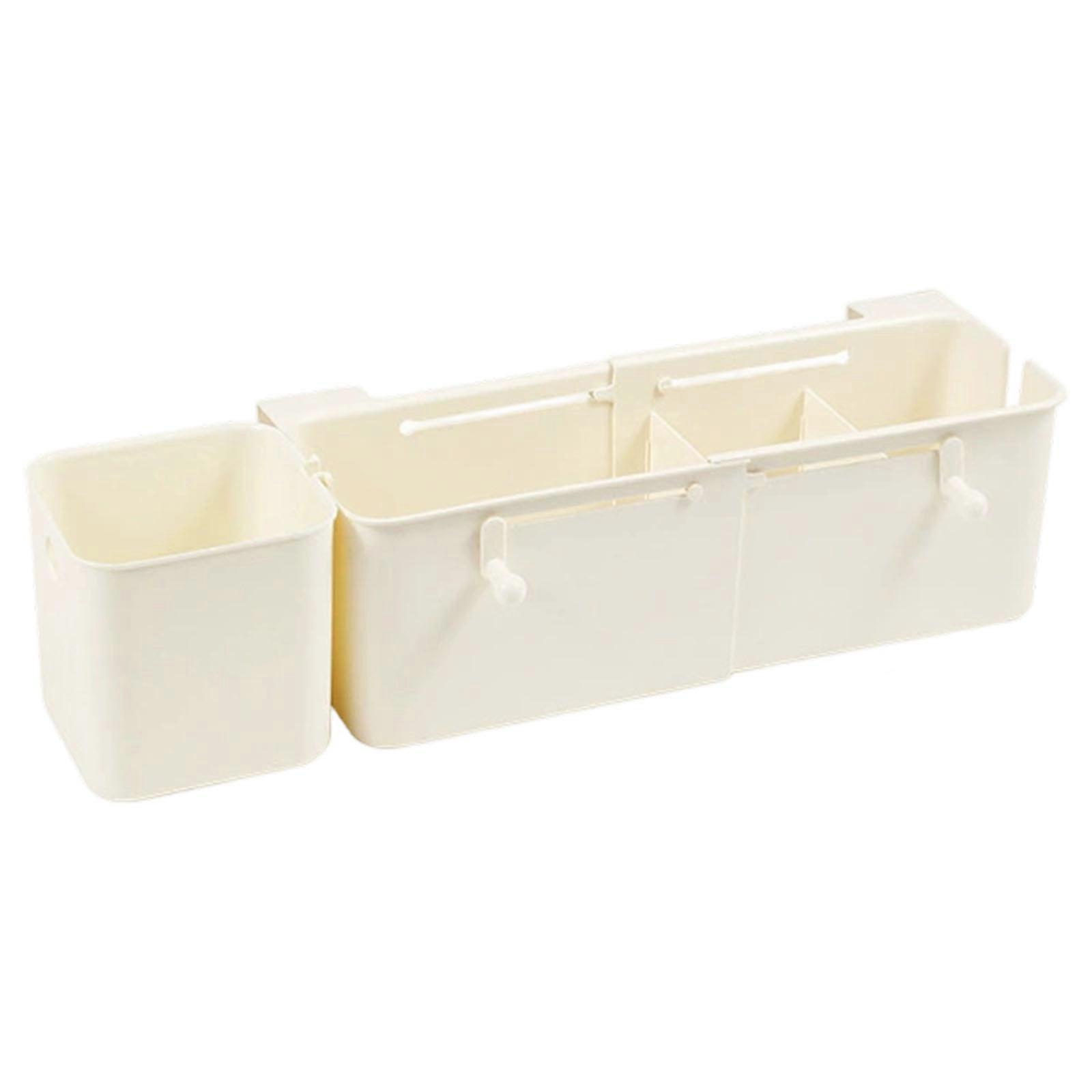 Over Bed Storage Solution Space Efficient Hanging Basket Adjustable Design PP Construction Bedsides Organizers Multicolor