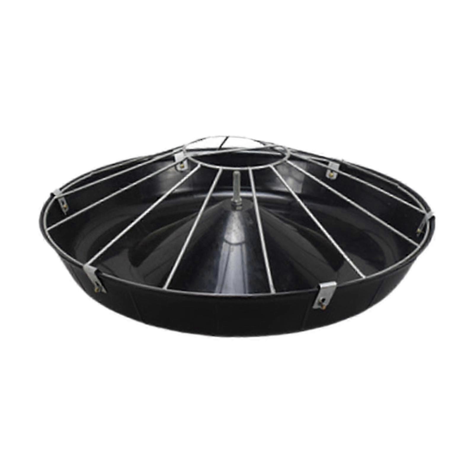 Pig Trough Fodder Tray Container Basin Pig Waterer for Pets Livestock Cattle Single layers 8 hole