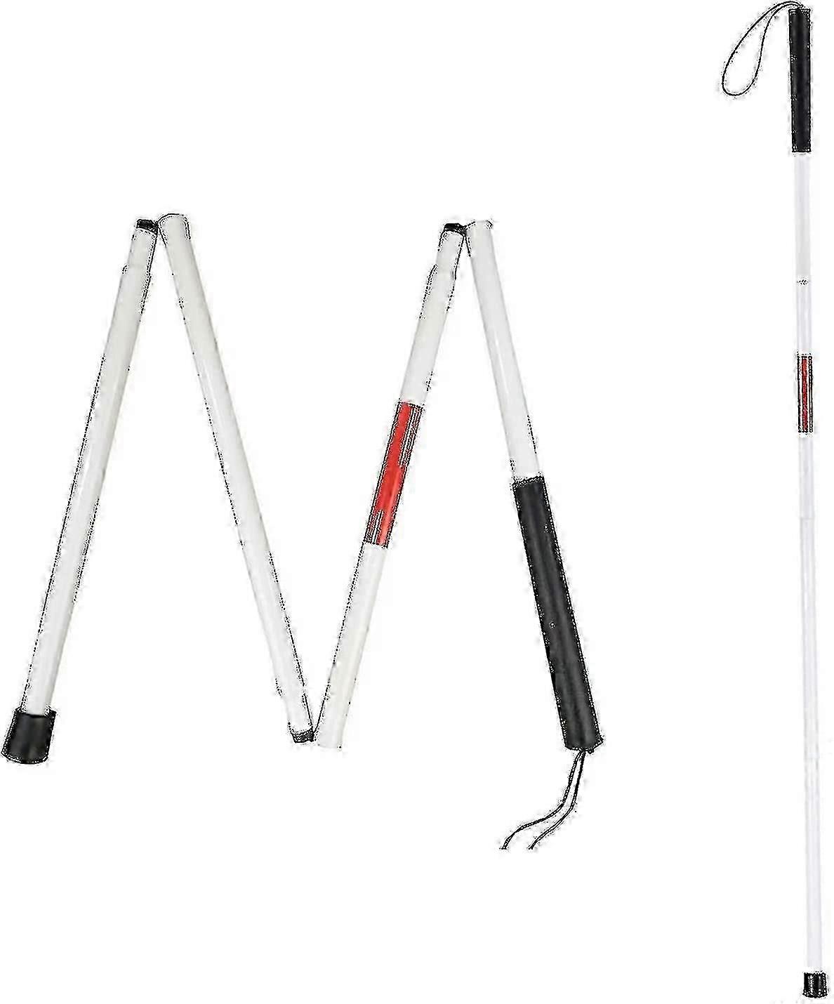 Blind Cane, White Cane, Walking Cane For The Blind, Foldable Blind Cane