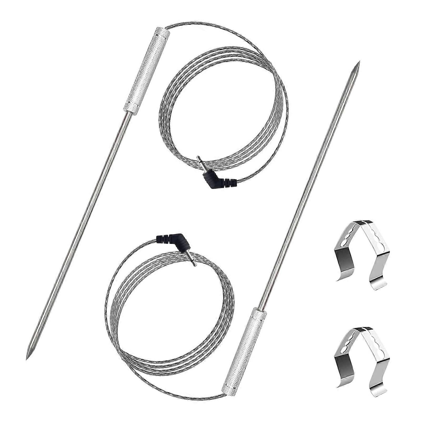 Meat Thermometer Probe Replacement 2.5mm Stainless Steel for ThermoPro TP04 TP06 TP20