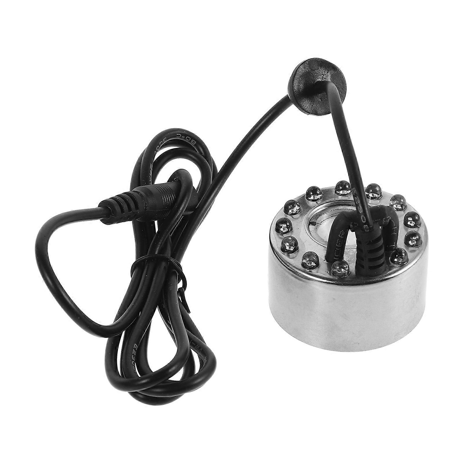 Mist Generation Halloween Party Decor Atomizer Air Humidifier Silver Plastic Alloy 1Pack