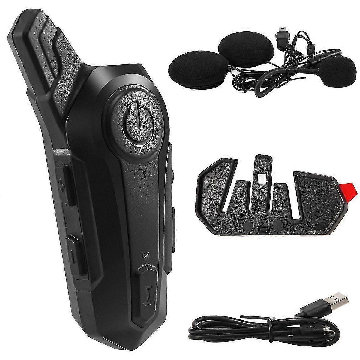 Motorcycle helmet Bluetooth intercom with waterproof and noise reduction