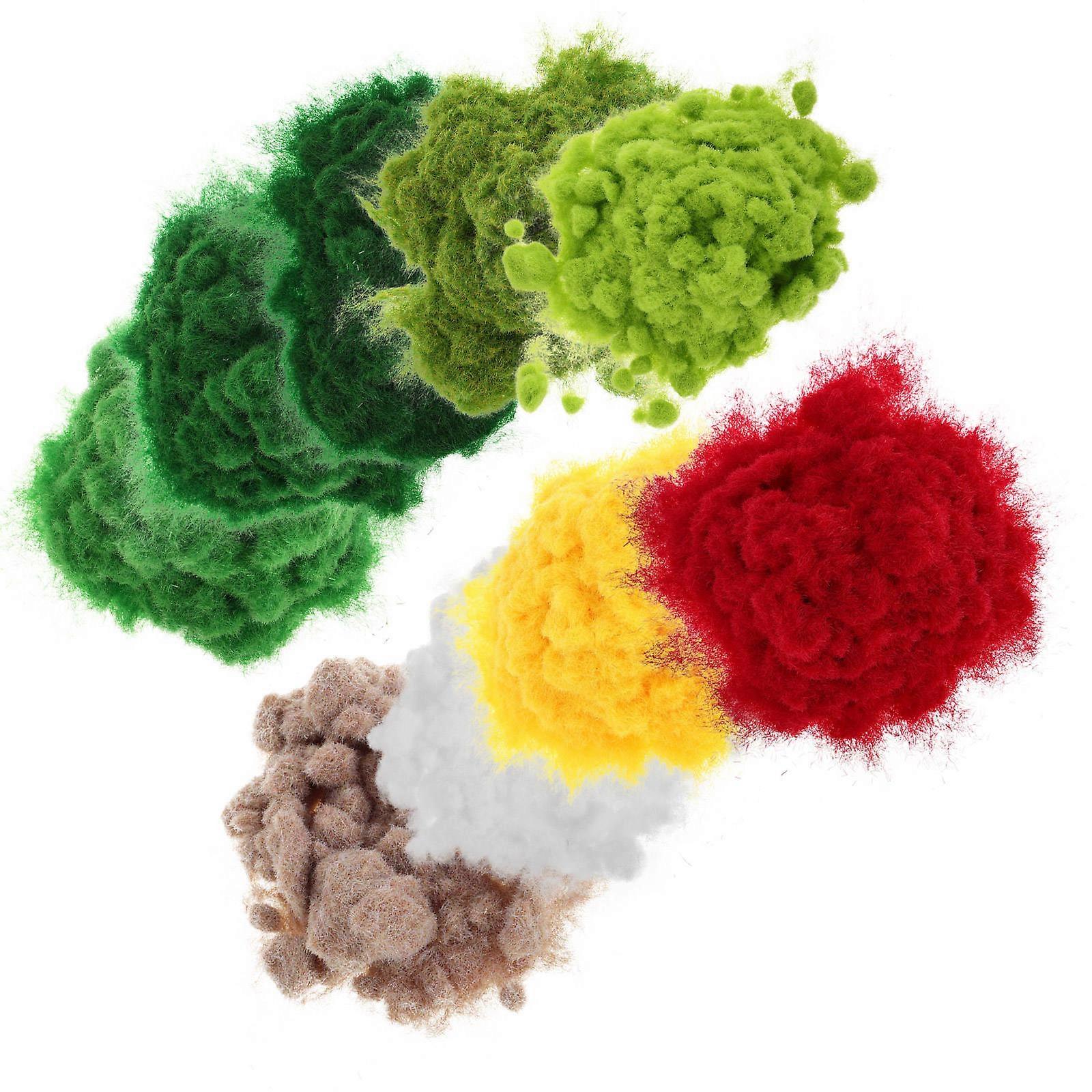 Diorama Dressing Static Grass for Model Scenery in 9Pcs Set