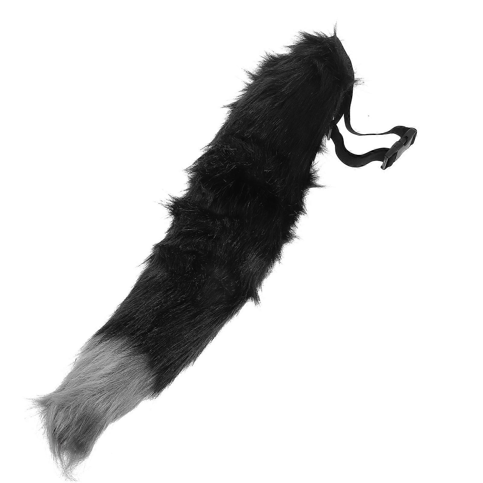 Faux Animal Tail Plush Costume Accessory for Size