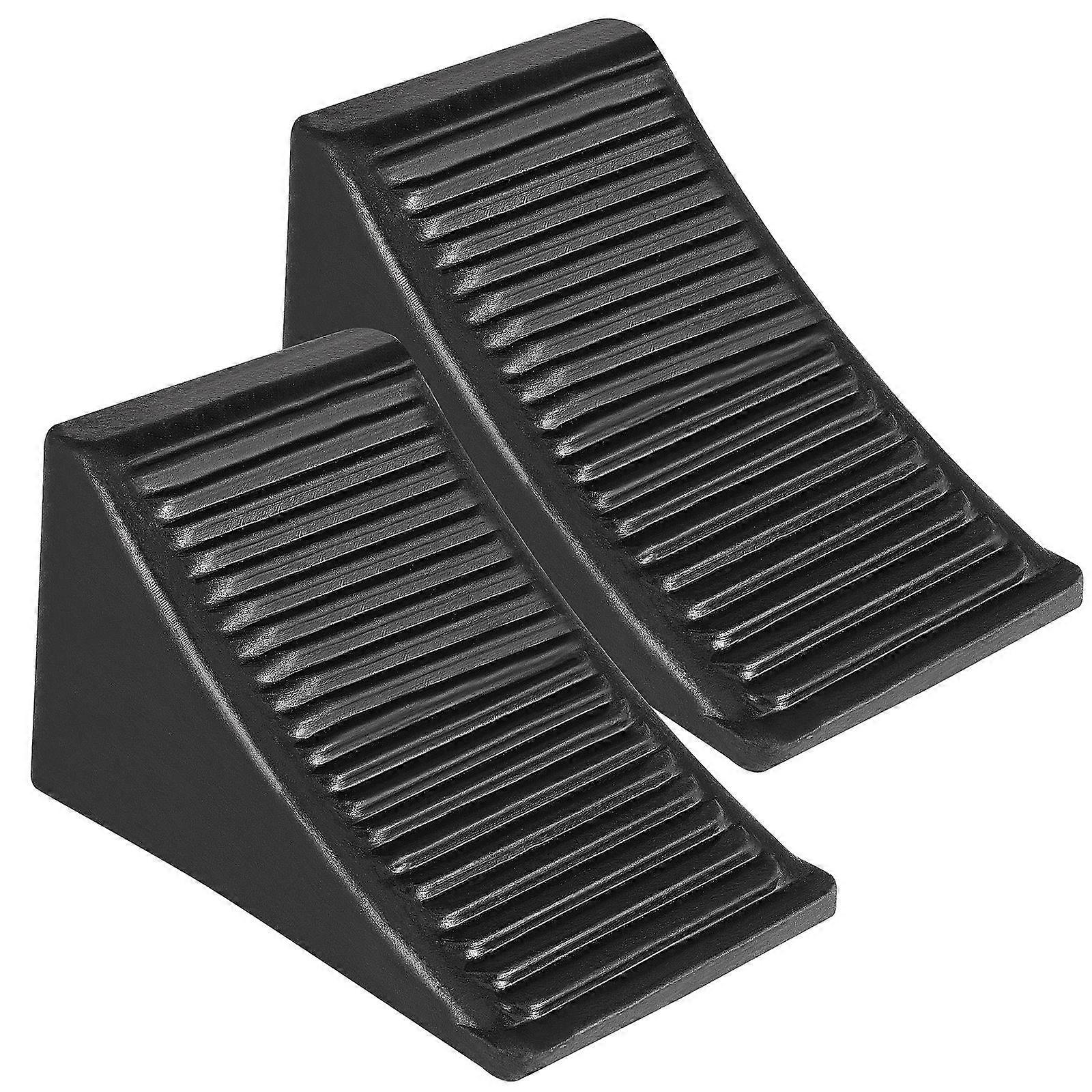 Car Wheel Stopper Rubber Chocks for 4Pcs Set