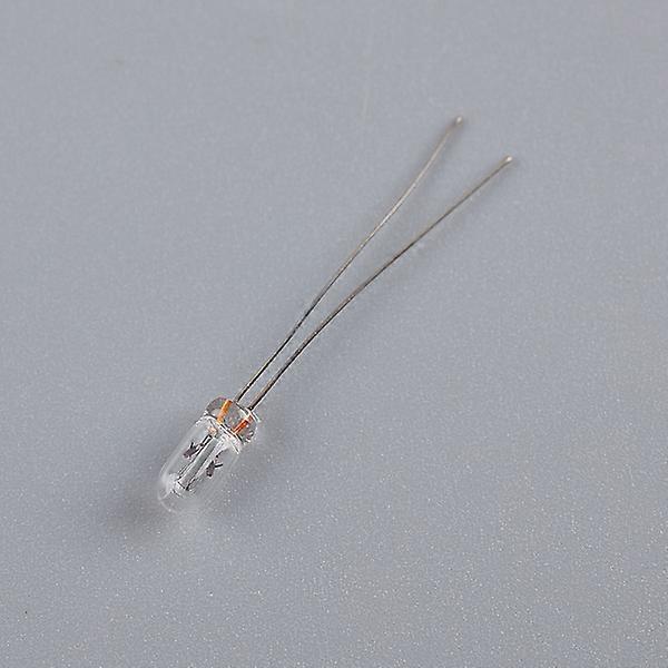 Lot de 10 mini ampoules Edison incandescentes transparentes 4 mm (3/4/5 mm, 3/6/12/24 V) : 9 V