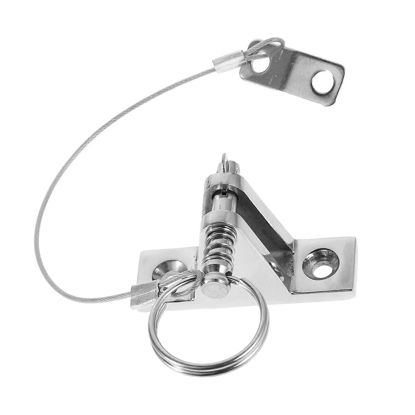 Stainless Steel Boat Deck Mount Hinge for Swivel and Quick Release
