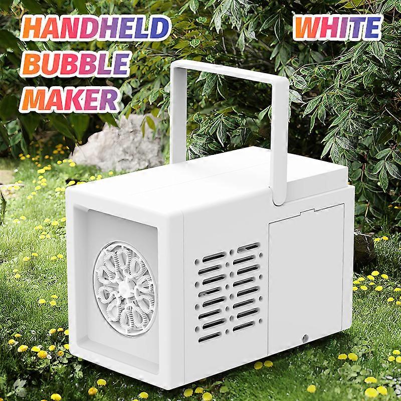 Electric Bubble Machine Fully Automatic Bubble Blowing Stage Machine Wedding Birthday Banquet Bubble Toys