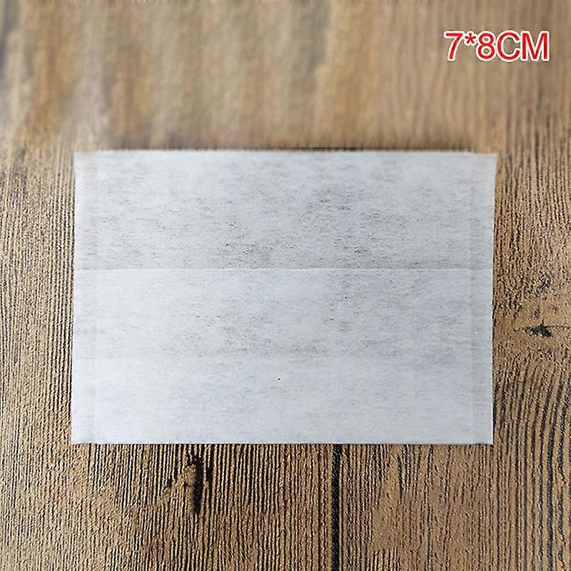 100Pcs Non-woven Disposable Empty Teabag Filter Herb Tea Infuser Strainer Supply