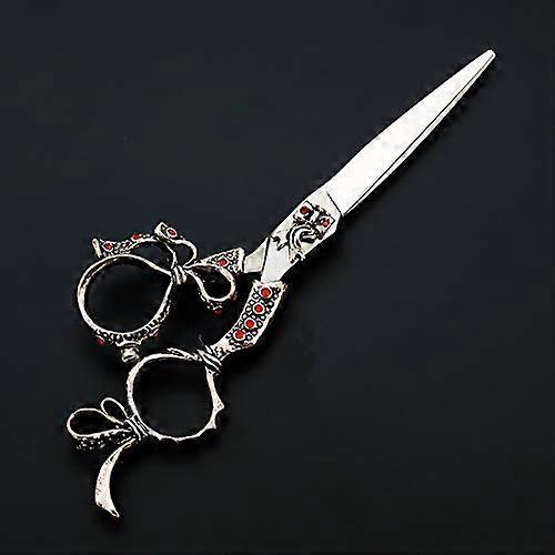 Hairdressing Scissors 6 Inch Japanese 440C Extremely Sharp Blades Ergonomic Handle for Barber