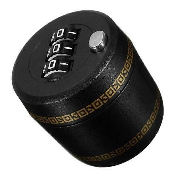 Code lock for bottles, wine / spirits / soda / juice etc. Black