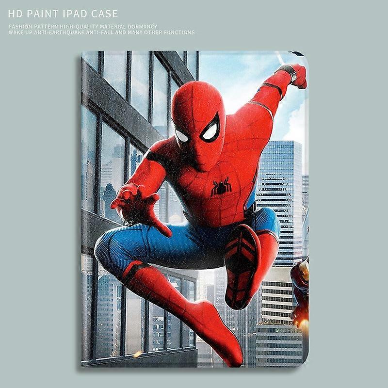 Stylish Case For Ipad Pro 2024 Edition 13" A006 Spider-man Cartoon Soft