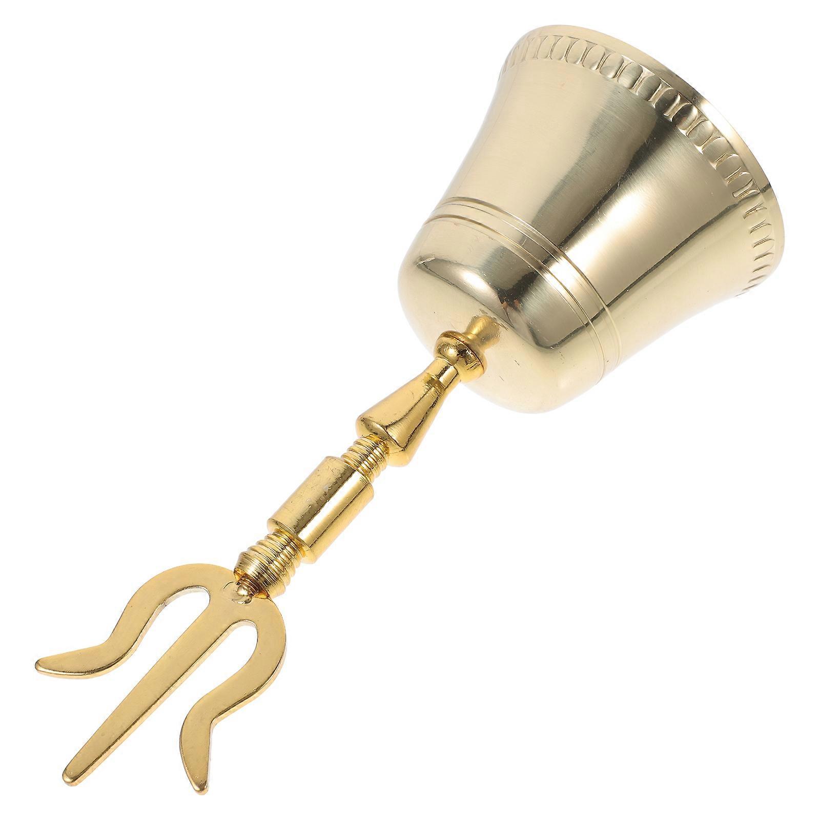 Buddha Bell Copper for Decor 1Pcs Handbell Portable Copper Material