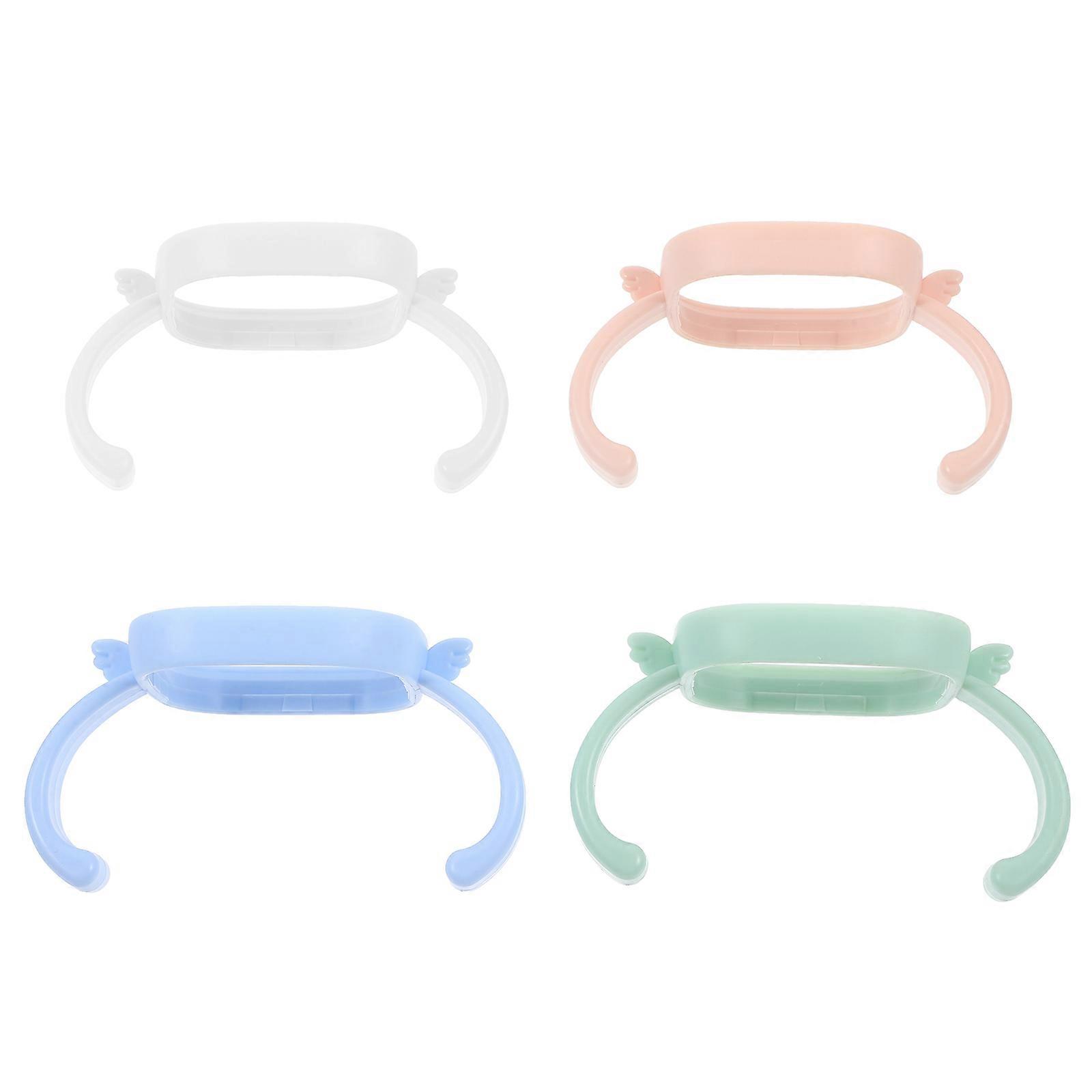 Plastic Baby Bottle Handle Grip for Baby Feeder Replacement 4Pcs Set